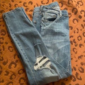 Old Navy boyfriend mid rise jeans